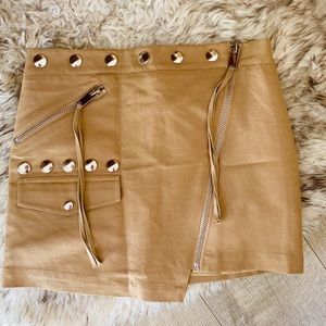 SOLD Thomas Wyld Rock n Roll Mini Skirt